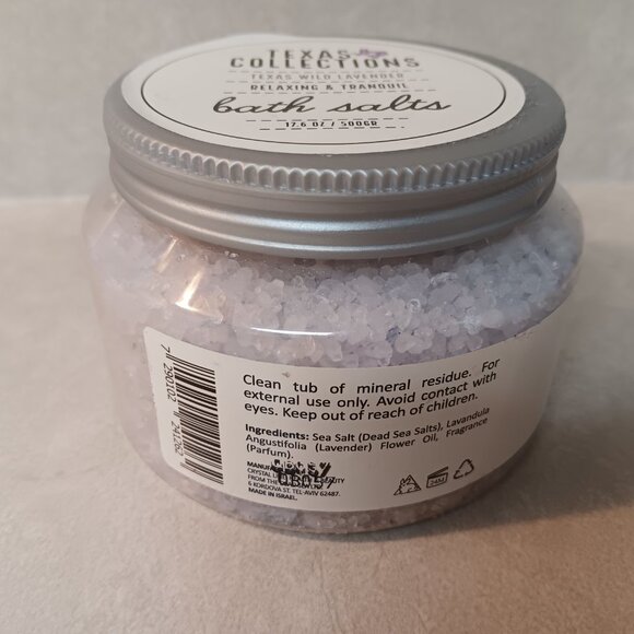 Texas Collections Wild Lavender Bath Salt NEW - Picture 4 of 4